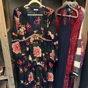 Classy Floral Maxi